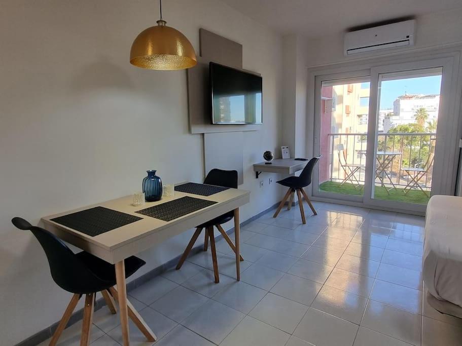 Appartement Jupiter2 Moderno Estudio Parque La Paloma à Benalmádena Extérieur photo